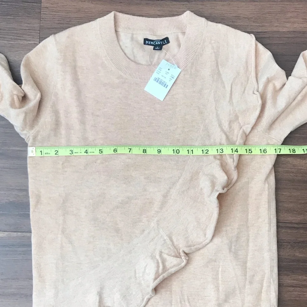 NWT J. Crew Ruffle Sweater